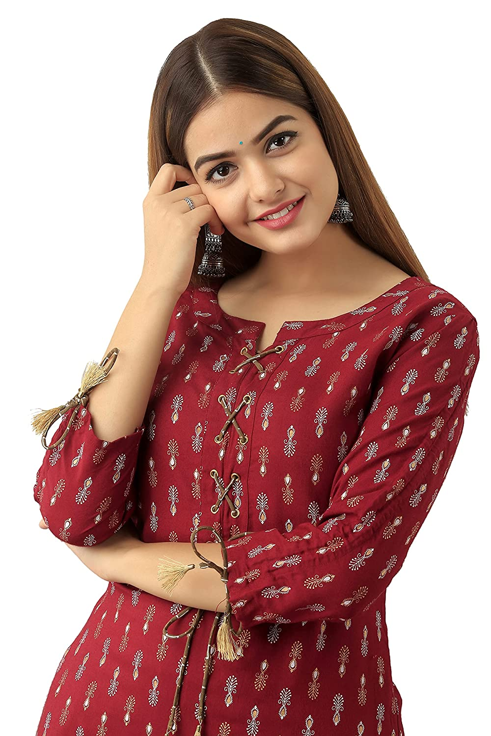 Dark Pink Pure Cotton Kurti: Stylish Designer Kurtis for Women –  ekantastudio